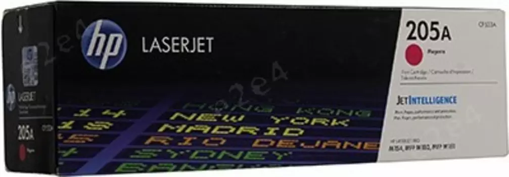 Картридж лазерный HP 205A/CF533A, пурпурный, 900 страниц, оригинальный для HP Color LJ Pro M180n/M181fx