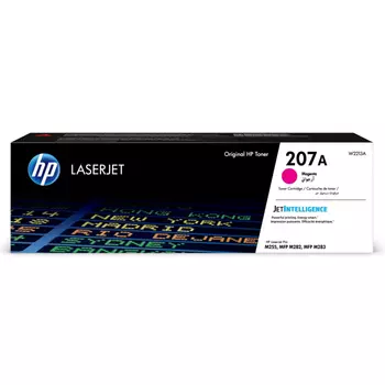 Картридж лазерный HP 207X/W2213X, пурпурный, 2450 страниц, оригинальный для HP Color LaserJet Pro M255/MFP M282/M283