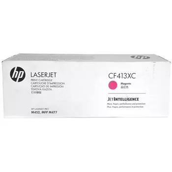 Картридж лазерный HP 410X/CF413XC, пурпурный, 5000 страниц, оригинальный для HP CLJ M477 / M452 / M377dw