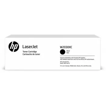 Картридж лазерный HP 415X/W2030XC, черный, 7500 страниц, оригинальный для HP LJ Pro M454/MFP M479, белая коробка