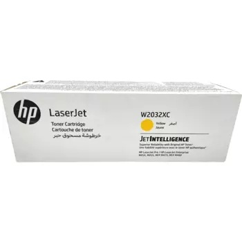 Картридж лазерный HP 415X/W2032XC, желтый, 6000 страниц, оригинальный для HP LJ M455dn/LJ M480f/LJ M454dn/LJ M454dw/LJ M479fdn/LJ M479fdw/LJ M479fnw/LJ M479dw с чипом