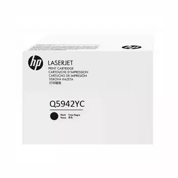 Картридж лазерный HP 42Y/Q5942YC, черный, 24500 страниц, оригинальный для HP LJ 4250/4350, белая коробка