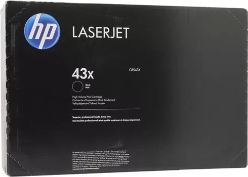 Картридж лазерный HP 43X/C8543X, черный, 30000 страниц, оригинальный для LaserJet M9040 / M9050 / 9040dn / 9040n / 9050dn / 9050n / 9000L mfp / 9040 / 9050 / M9059 / 9000 / 9000dn / 9000n / 9040 / 9050 / 9000mfp