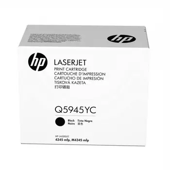 Картридж лазерный HP 45Y/Q5945YC, черный, 23500 страниц, оригинальный для HP LJ 4345mfp, белая коробка