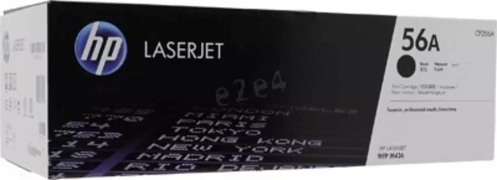 Картридж лазерный HP 56A/CF256A, черный, 7400 страниц, оригинальный для HP LaserJet Pro M436N/DN/NDA