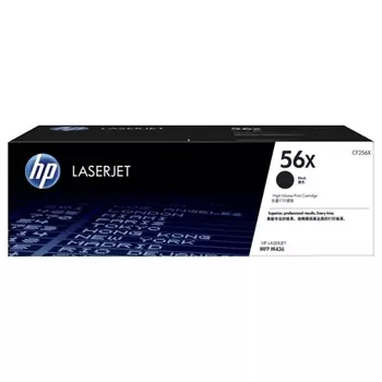 Картридж лазерный HP 56X/CF256X, черный, 13700 страниц, оригинальный для HP LaserJet Pro M436N/DN/NDA