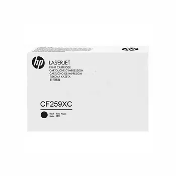 Картридж лазерный HP 59X/CF259XC, черный, 10000 страниц, оригинальный для HP LaserJet Pro M304a/M404n/M428fdw/M428fdn/M404dn/M404dw/M428dw, белая коробка