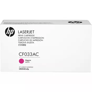 Картридж лазерный HP 646A/CF033AC, пурпурный, 12500 страниц, оригинальный для HP CM4540, техническая упаковка