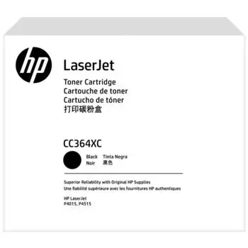 Картридж лазерный HP 64X/CC364XC, черный, 24000 страниц, оригинальный для HP LaserJet P4015/4515, техническая упаковка