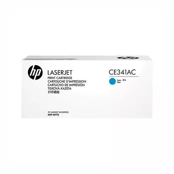 Картридж лазерный HP 651A/CE341AC, голубой, 16000 страниц, оригинальный для HP LJ 700 Color MFP 775