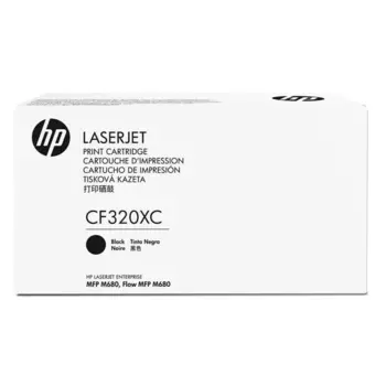 Картридж лазерный HP 653X/CF320XC, черный, 20000 страниц, оригинальный для HP Color LaserJet Enterprise Flow Multifunction M680z / MFP M680dn / MFP M680f