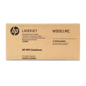 Картридж лазерный HP 656MC/W9001MC, голубой, 28000 страниц, оригинальный для HP Color LaserJet Managed E65150dn/ E65160dn, желтая коробка