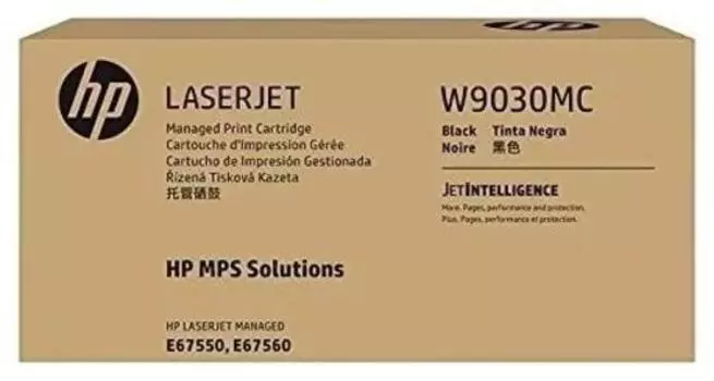 Картридж лазерный HP 657MC/W9030MC, черный, 32200 страниц, оригинальный для HP E67550/E67560 с чипом