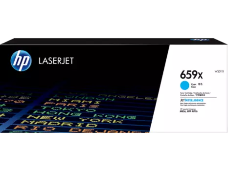 Картридж лазерный HP 659X/W2011X, голубой, 29000 страниц, оригинальный, для HP Color LaserJet Enterprise M776/M856