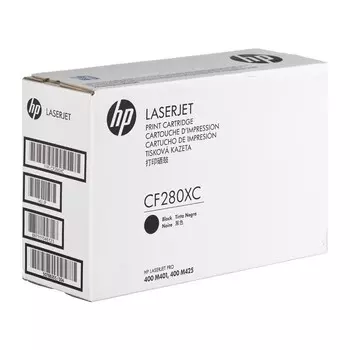 Картридж лазерный HP 80X/CF280XC, черный, 6900 страниц, оригинальный для HP LJ Pro M401/M425