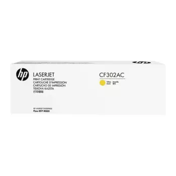 Картридж лазерный HP 827A/CF302AC, желтый, 32000 страниц, оригинальный для HP LJ M880z/LJ M880z+/LJ M880z+ NFC с чипом