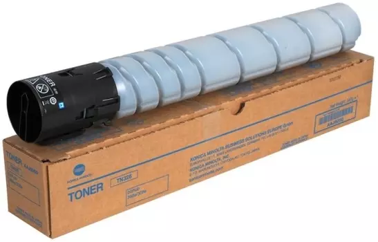 Картридж лазерный Konica Minolta TN-326/AAJ6050, черный, 25000 страниц, оригинальный для Konica Minolta bizhub 308e/368e