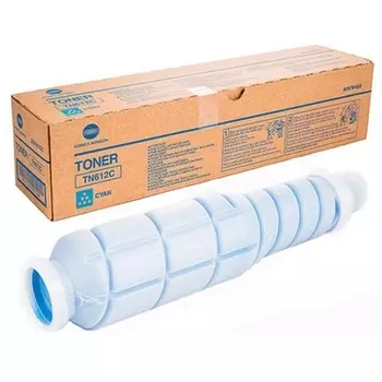 Картридж лазерный Konica Minolta TN-612C/A0VW450, голубой, 25000 страниц, оригинальный для Konica Minolta bizhub Pro C5501/6501