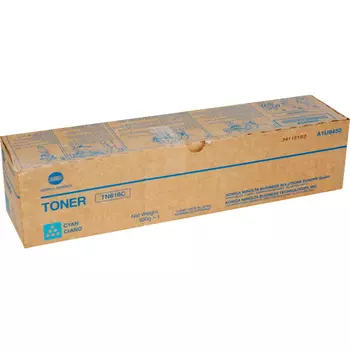 Картридж лазерный Konica Minolta TN-616C/A1U9453, голубой, 41800 страниц, оригинальный для bizhub PRO C6000L