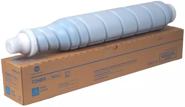 Картридж лазерный Konica Minolta TN-619C/A3VX453, голубой, 78000 страниц, оригинальный для Konica Minolta AccurioPress C2060/C2070/C2070P