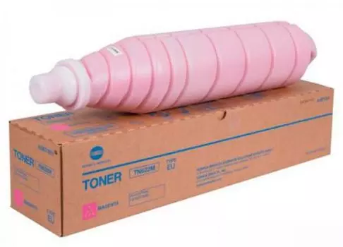 Картридж лазерный Konica Minolta TN-622M/A5E7350, пурпурный, 92000 страниц, оригинальный для Konica Minolta bizhub PRESS C1085/C1100