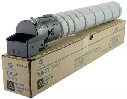 Картридж лазерный Konica Minolta TN-626K/ACV1150, черный, 28000 страниц, оригинальный для Konica Minolta bizhub C450i/C550i/C650i