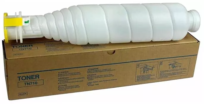 Картридж лазерный Konica Minolta TN-710/02XF, черный, 55000 страниц, оригинальный для Konica Minolta Bizhub 601/751