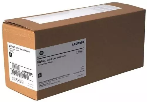 Картридж лазерный Konica Minolta TNP-53/AADW050, черный, 25000 страниц, оригинальный для Konica Minolta bizhub 4702P с чипом