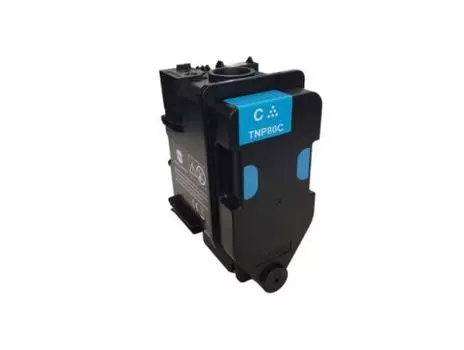 Картридж лазерный Konica Minolta TNP-80C/AAJW452, голубой, 9000 страниц, оригинальный для Konica Minolta bizhub C3320i
