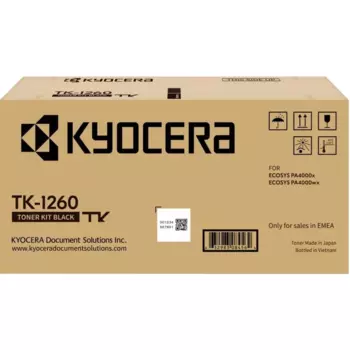 Картридж лазерный Kyocera TK-1260/1T0C150NL0, черный, 10000 страниц, оригинальный для Kyocera