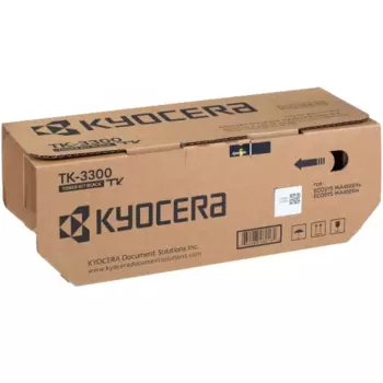 Картридж лазерный Kyocera TK-3300/1T0C100NL0, черный, 14500 страниц, оригинальный для Kyocera ECOSYS MA4500ix/ECOSYS MA4500ifx с чипом