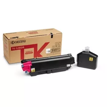Картридж лазерный Kyocera TK-5280M/1T02TWBNL0, пурпурный, 11000 страниц, оригинальный для Kyocera M6235cidn/M6635cidn/P6235cdn