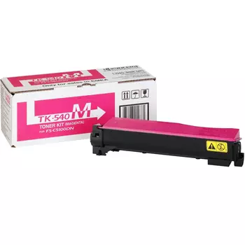 Картридж лазерный Kyocera TK-540M/1T02HLBEU0, пурпурный, 4000 страниц, оригинальный для Kyocera FS-C5100DN