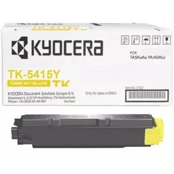 Картридж лазерный Kyocera TK-5415Y/1T02Z7ANL0, желтый, 13000 страниц, оригинальный для Kyocera TASKalfa MA4500ci/TASKalfa PA4500ci