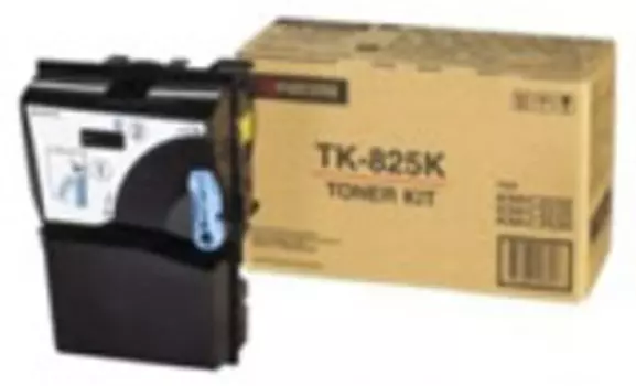 Картридж лазерный Kyocera TK-825C/1T02FZCEU0, голубой, 7000 страниц, оригинальный, для Kyocera KM-C2520, KM-C3225, KM-C3232, KM-C2525E, KM-C3232E, KM-C4035E