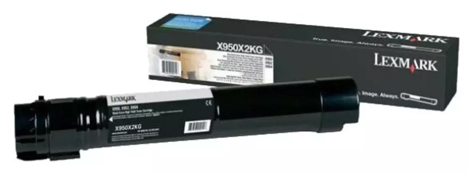 Картридж лазерный Lexmark X950X2KG, черный, 32000 страниц, оригинальный для Lexmark X950de, X950dhe, X952de, X954de