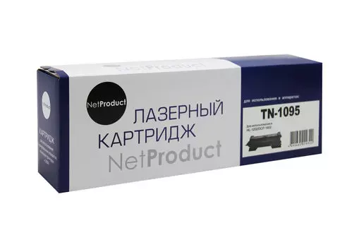 Картридж лазерный NetProduct N-TN-1095 (TN-1095), черный, 1500 страниц, совместимый для Brother HL-1202/DCP1602