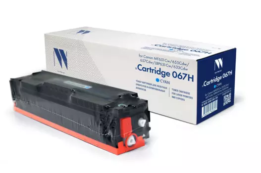 Картридж лазерный NV Print NV-067HC (067HC/5105C002), голубой, 2350 страниц, совместимый для Canon i-SENSYS LBP631Cw/i-SENSYS LBP633Cdw/i-SENSYS MF651Cw/i-SENSYS MF655Cdw/i-SENSYS MF657Cdw