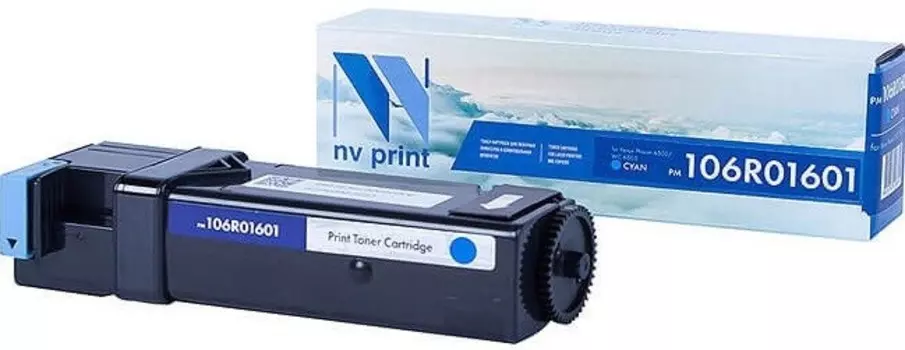 Картридж лазерный NV Print NV-106R01601C (106R01601), голубой, 2500 страниц, совместимый для Xerox Phaser 6500, WorkCentre 6505