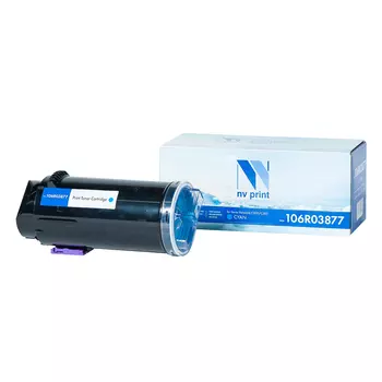 Картридж лазерный NV Print NV-106R03877C (106R03877), голубой, 2400 страниц, совместимый для Xerox VersaLink C500/C505