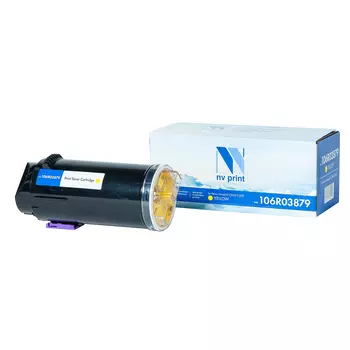 Картридж лазерный NV Print NV-106R03879Y (106R03879), желтый, 2400 страниц, совместимый для Xerox VersaLink C500/C505