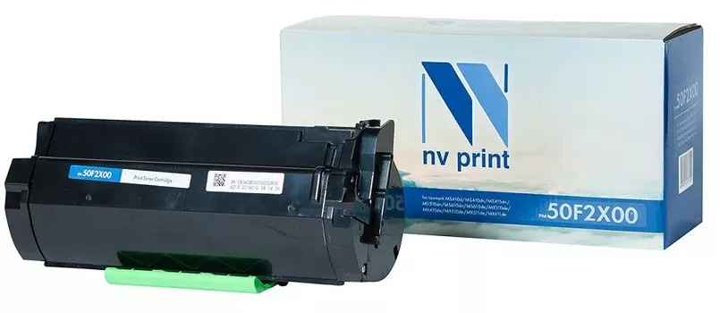 Картридж лазерный NV Print NV-50F2X00 (50F2X00), черный, 10000 страниц, совместимый, для Lexmark MS410d/MS410dn/MS415dn/MS510dn/MS610dn/MS610de/MX310de/MX410de/MX510de/MX511de/MX611de