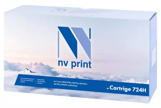 Картридж лазерный NV Print NV-724H (724H/3482B002), черный, 12500 страниц, совместимый для Canon LBP6750Dn/MF515x/MF512x/MF419x/MF418 х/MF416wd