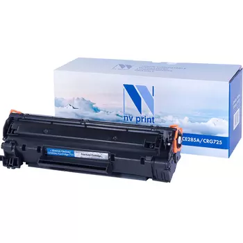 Картридж лазерный NV Print NV-CB435A/436A/285/725 (35A/36A/85A/725), черный, 2000 страниц, совместимый для LJ P1005/P1006/M1120/M1120n/P1505/P1505n/M1522n/M1522nf/P1102/P1102W/M1132/M1212/M1212nf/M1214nfh/M1217nfw, LBP6000/LBP6000B