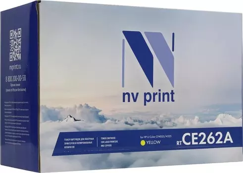 Картридж лазерный NV Print NV-CE262AY (648A), желтый, 11000 страниц, совместимый, для CLJE CM4025dn / CP4025n / CM4525dn / CP4525n / CP4525xh