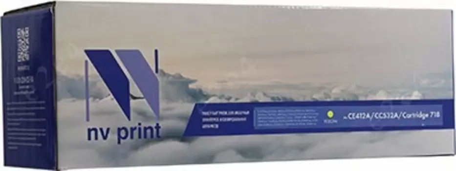 Картридж лазерный NV Print NV-CE412A/CC532A/718Y (305A/304A/718/CE412A/CC532A/2659B002), желтый, 2800 страниц, совместимый для LJ Color M351a/M375nw/M451dn/M451dw/M451nw/M475dn/M475dw/CP2025/CP2025dn/CP2025n/MFP-CM2320fx/CM2320n/i-SENSYS LBP-7200Cdn/7210Cdn/7660Cdn/7680Cх/MF8330Cdn/8340Cdn/8350Cdn/8360Cdn/8380Cdw/8540Cdn/8550Cdn/8580Cdw