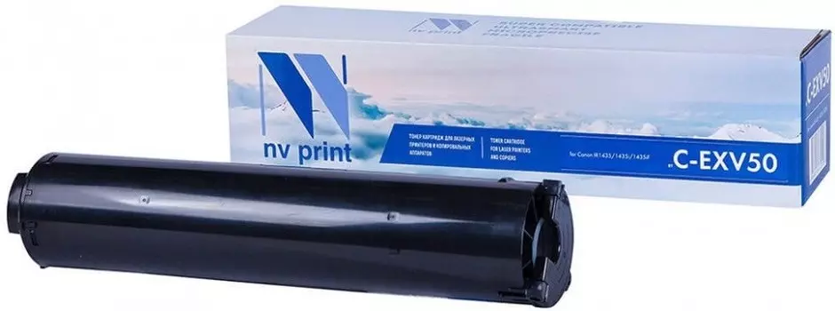 Картридж лазерный NV Print NV-CEXV50 (C-EXV50/9436B002), черный, 17600 страниц, совместимый для Canon IR1435/1435i/1435iF