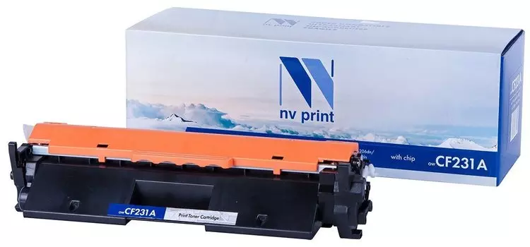 Картридж лазерный NV Print NV-CF231ANC (31A/CF231A), черный, 5000 страниц, совместимый для LJ Ultra M230sdn без чипа