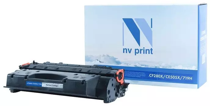 Картридж лазерный NV Print NV-CF280X/CE505X/719H, черный, 6900 страниц, совместимый для LaserJet Pro 400 MFP M425dn/400 MFP M425dw/400 M401dne/400 M401a/400 M401d/400 M401dn/400 M401dw/P2055/P2055d/P2055dn, LBP-6300dn/LBP-6650dn/MF5840dn/MF5880dn