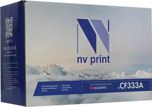 Картридж лазерный NV Print NV-CF333AM (654A/CF333A), пурпурный, 15000 страниц, совместимый, для LJColor M651dn/M651n/M651xh